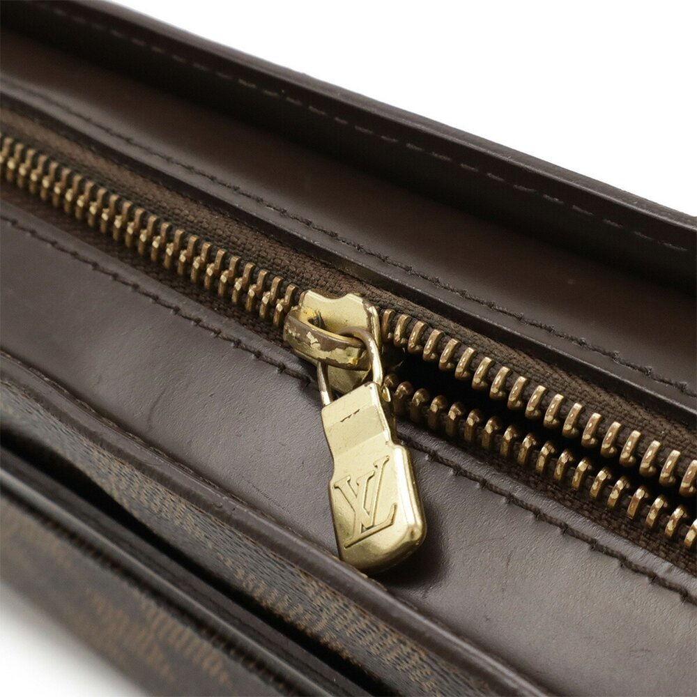 LOUIS VUITTON Brown Damier Pouch - Picture 7 of 10